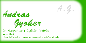 andras gyoker business card